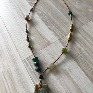 Beautiful Handmade, one of a kind, Beaded Necklace